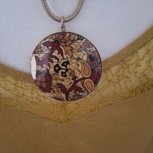Vintage Enamel Cloisonne Locket